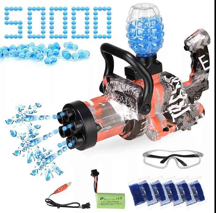 Electric Mini Machine Gun Gel Ball Blaster
